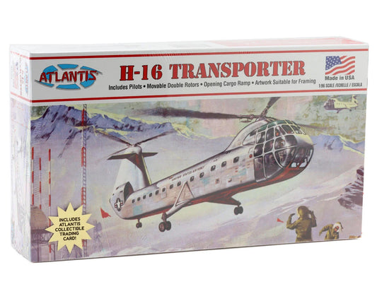 H-16 Transporter 1/96 Plastic Model Kit w/Trading Card & Swivel Stand