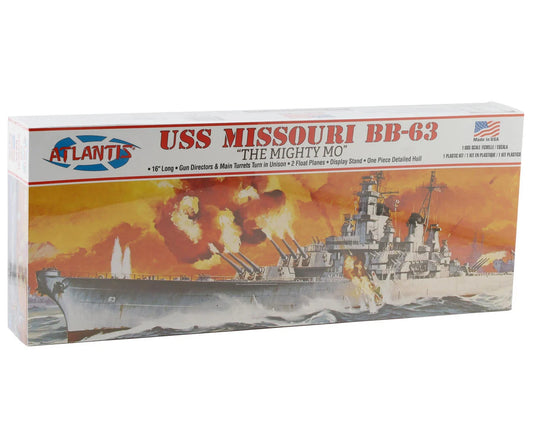 USS Missouri BB-63 "The Mighty Mo" 1/655 Plastic Model Kit