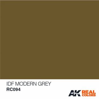 AKIRC094   —  Real Colors Acrylic Lacquer Paint 10ml IDF Sinai Grey Since 1990