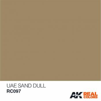 AKIRC097   —  Real Colors Acrylic Lacquer Paint 10ml UAE Sand Dull