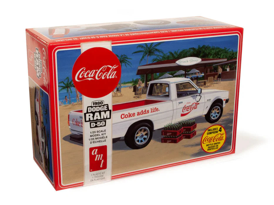 1/25 1982 Dodge Ram D-50 Pickup "Coca-Cola"