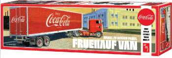 AMT1109   —  1/25 Fruehauf Beaded Van Semi Trailer Coca-Cola