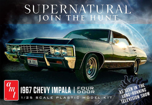 1967 Chevy Impala 4-Door Supernatural 1/25 Model Kit (Level 2)