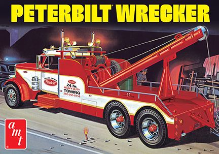 1/25 Model Kit Peterbilt 359 Wrecker (Level 3)
