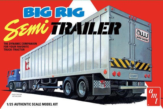 1/25 Model Kit Big Rig Semi Trailer (Level 3)