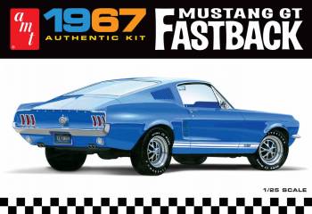 AMT1241   —  1/25 1967 Ford Mustang GT Fastback