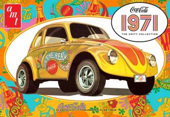 AMT1284   —  1/25 VW Beetle Superbug '71 Unity Graphics (Coke