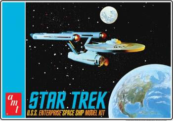 AMT1296   —  1/650 Star Trek Classic USS Enterprise