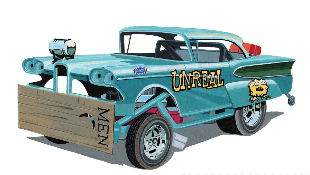 1/25 1958 Edsel AWB Funny Car "Unreal" (Level 2)
