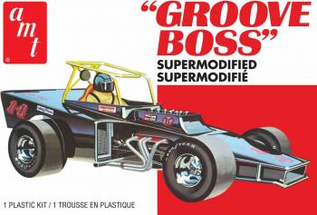 AMT1329   —  1/25 Groove Boss Super Modified Race Car