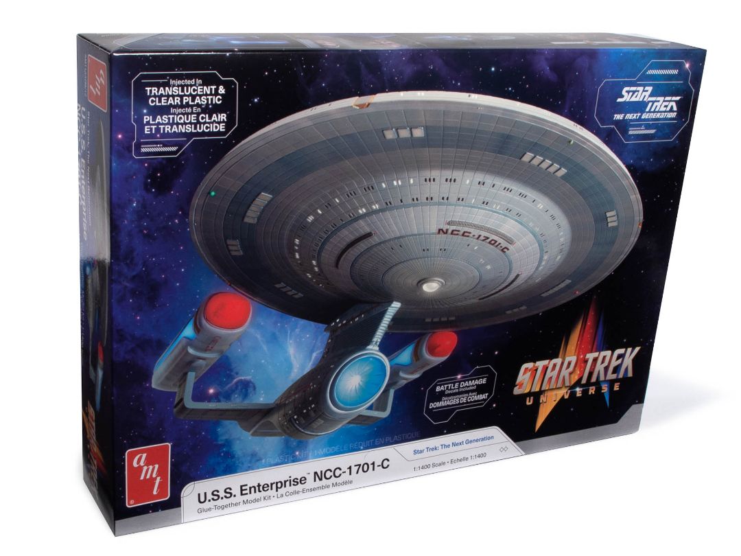 1/1400 Scale Star Trek U.S.S. Enterprise NCC-1701-C