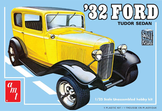 1/25 1932 Ford Sedan Street Rods Series Model Kit (Level 2)