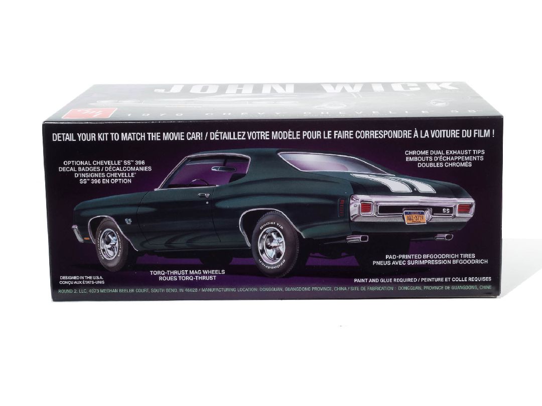 1/25 1970 Chevy Chevelle - John Wick