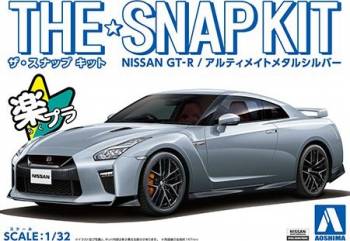 AOS05641   —  1/32 Nissan GT-R (Ultimate Metal Silver)