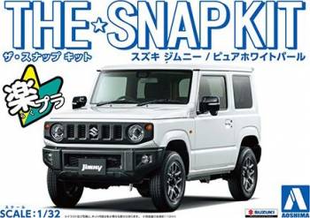AOS05817   —  1/32 Suzuki Jimny (Pure White Pearl)