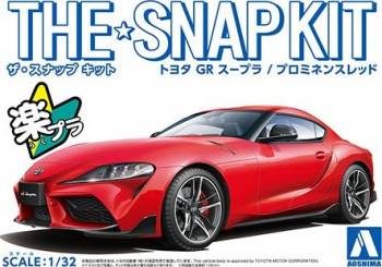 AOS05885   —  1/32 Toyota GR Supra (Prominence Red)