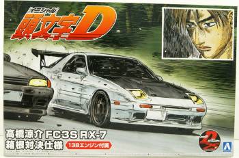 AOS05962   —  1/24 Takahashi Ryosuke FC3S RX-7 (Hakone Battle Ver.)Maz