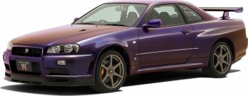 AOS06252   —  1/32 Nissan R34 Skyline GT-R (Midnight Purple III)