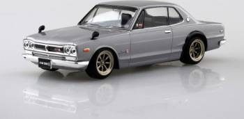 AOS06470   —  1/32 Nissan Skyline 2000 GT-R Custom Wheel (Silver)