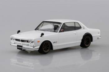 AOS06471   —  1/32 Nissan Skyline 2000 GT-R Custom Wheel (White