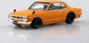 AOS06473   —  1/32 Nissan Skyline 2000 GT-R Custom Wheel (Safari Brown)