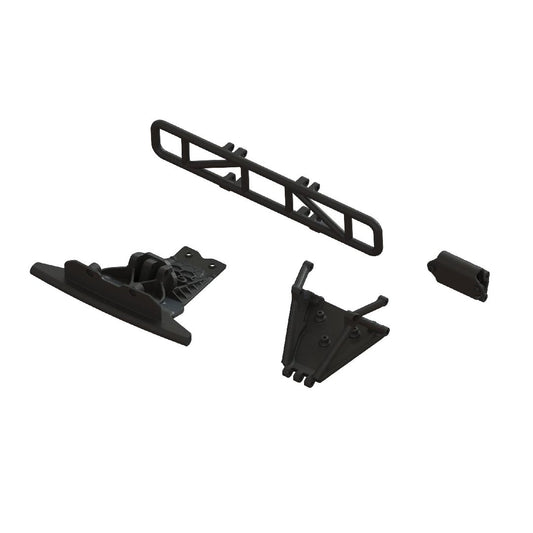 Lower Skid And Bumper Set - Black
