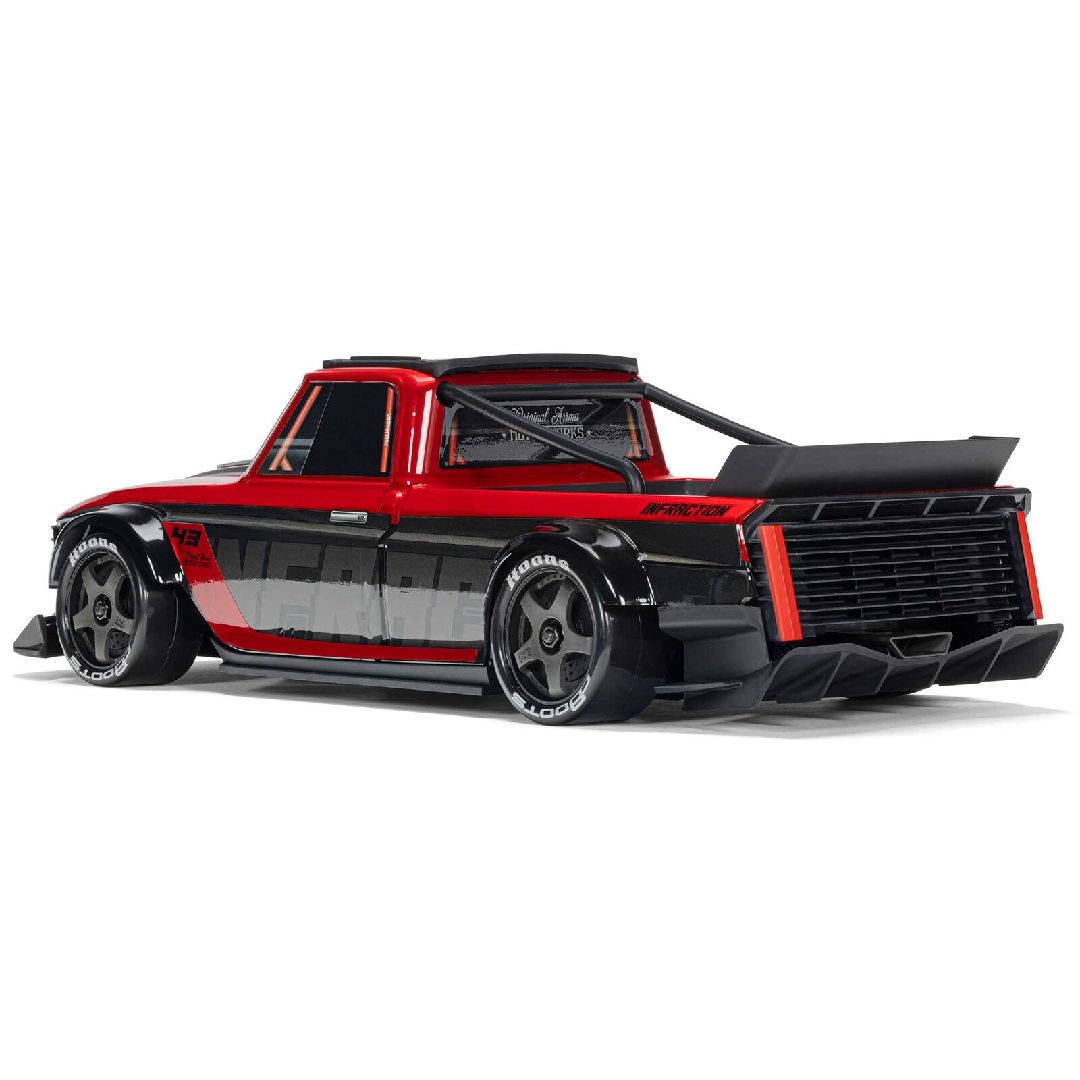 1/12 INFRACTION GROM 3S 4X4 Brushless RTR - Red/Black - COMBO