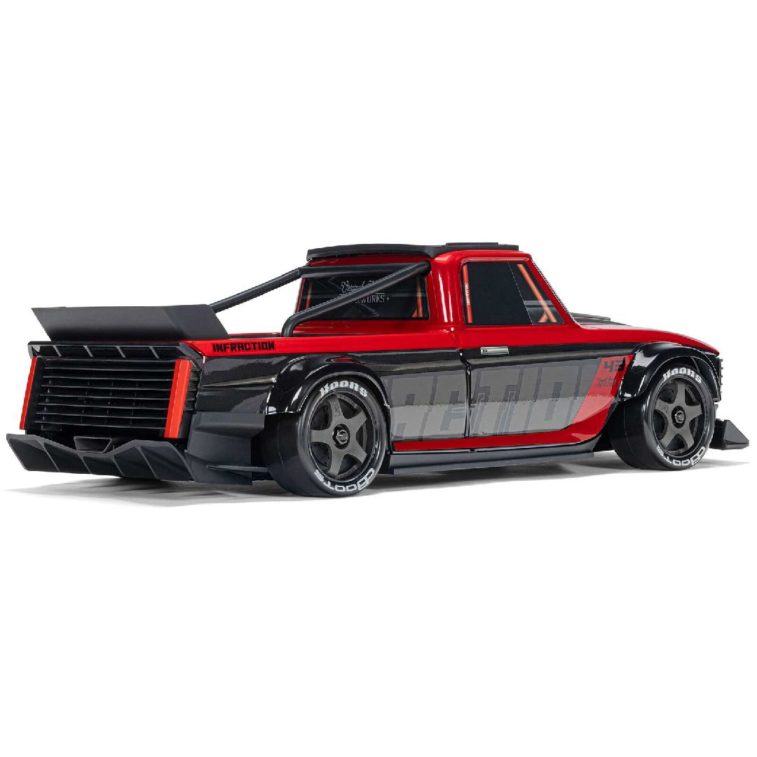 1/12 INFRACTION GROM 3S 4X4 Brushless RTR - Red/Black - COMBO