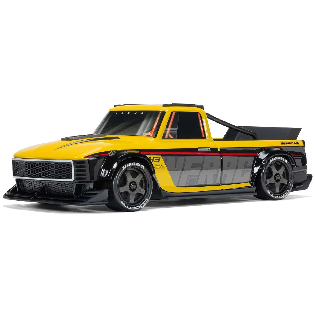 1/12 INFRACTION GROM 3S 4X4 Brushless RTR - Yellow/Black - COMBO