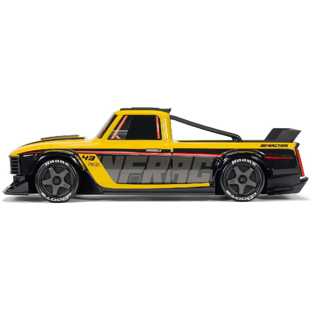 1/12 INFRACTION GROM 3S 4X4 Brushless RTR - Yellow/Black - COMBO