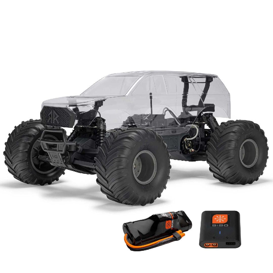 GORGON 4X2 Monster Truck Ready-To-Assemble KIT COMBO - Clear