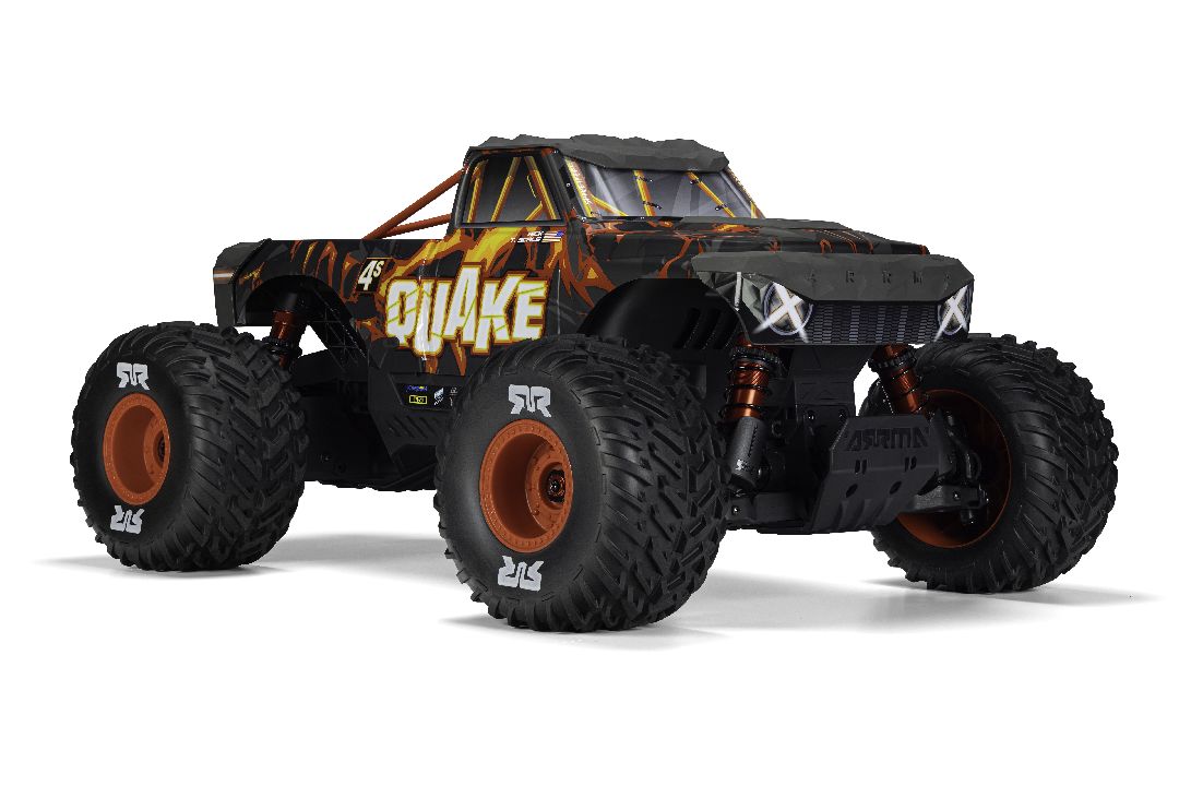 1/8 QUAKE 4S DSC 4X4 Brushless RTR - Black/Red