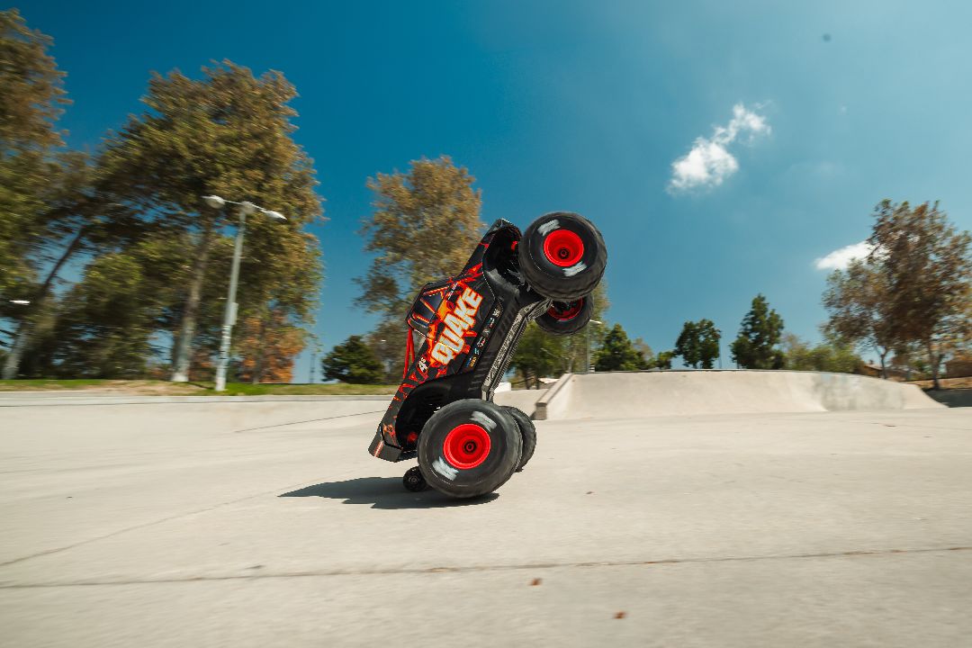 1/8 QUAKE 4S DSC 4X4 Brushless RTR - Black/Red