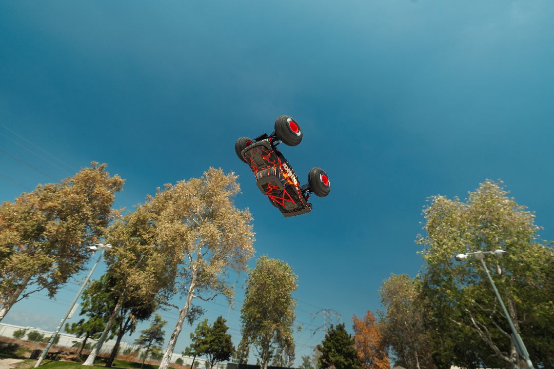 1/8 QUAKE 4S DSC 4X4 Brushless RTR - Black/Red