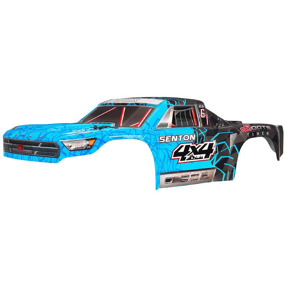 PRE-Painted body with Decal Trim Senton 4x4 Mega - Blue