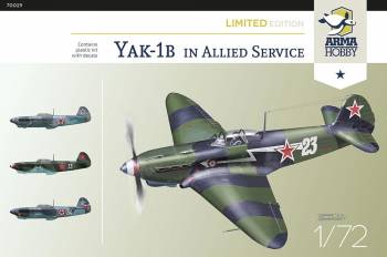 ARH70029   —  1/72 Yak-1B Allied Fighter Limited Edition