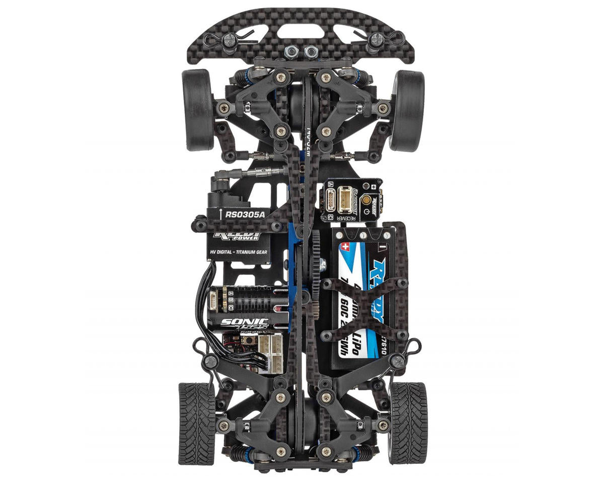 TC28 4WD Electric On-Road Kit w/ Body & Wheels (Clear)
