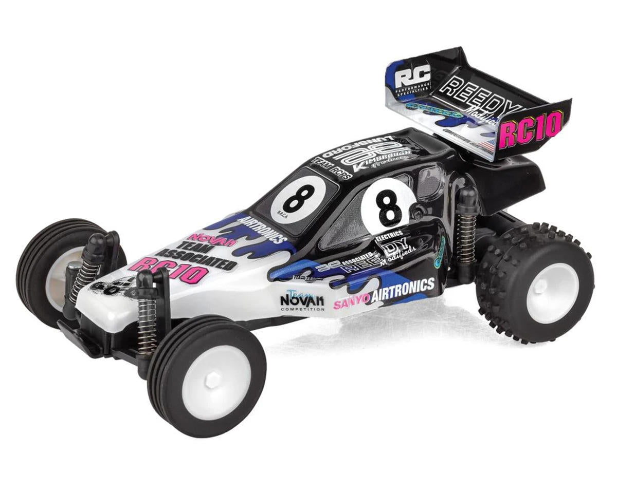 RC28 Zoom Brian Kinwald Edition 1/28 RTR 2WD Micro RC10 Buggy w/2.4GHz Radio, Integrated Battery & USB-C Cable