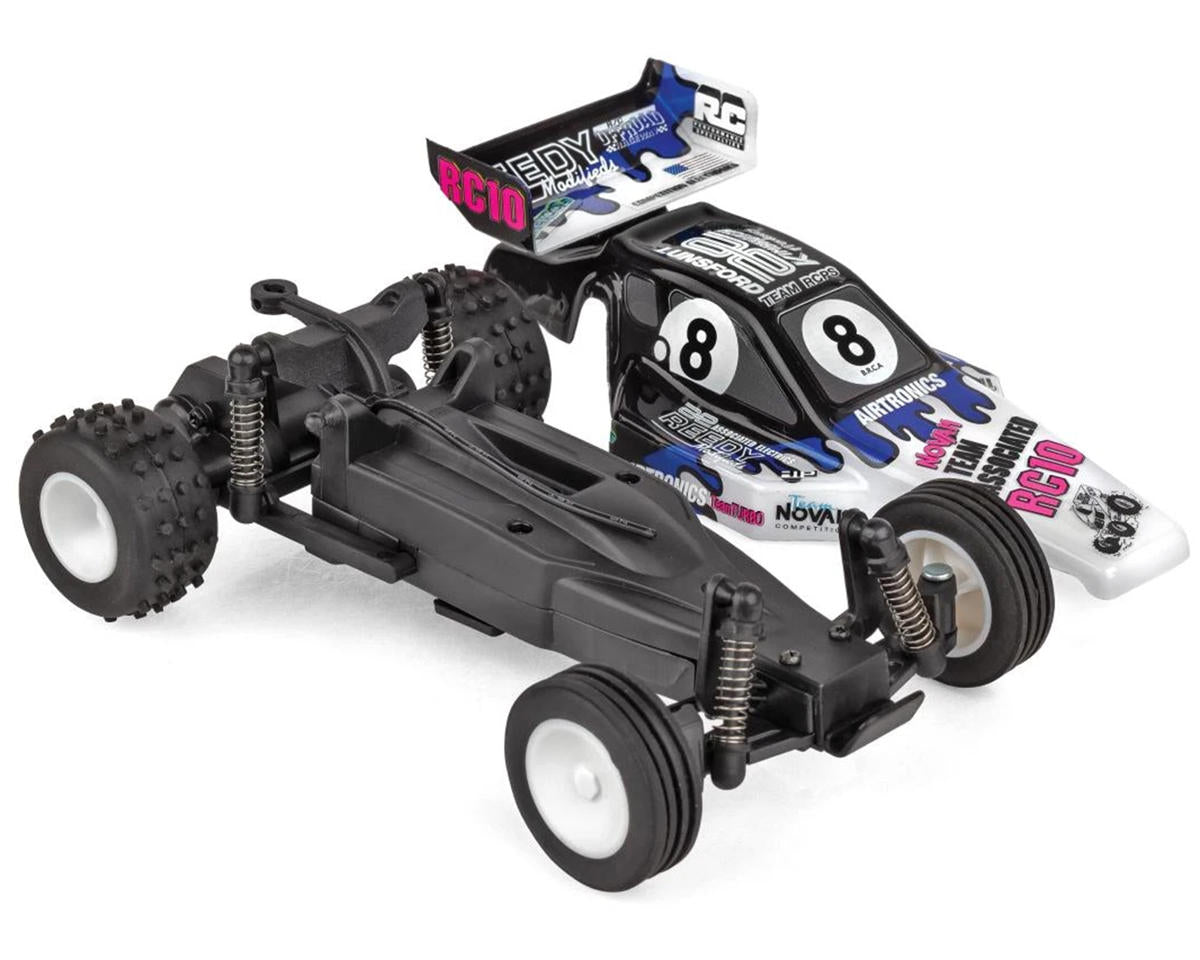 RC28 Zoom Brian Kinwald Edition 1/28 RTR 2WD Micro RC10 Buggy w/2.4GHz Radio, Integrated Battery & USB-C Cable