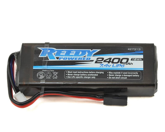 2S Flat LiPo Receiver Battery Pack (7.4V/2400mAh)