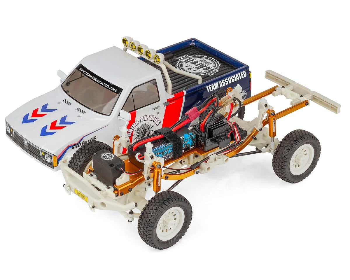 RC10 Pickup Truck 1/12 4x4 Rock Crawler Kit (Clear)