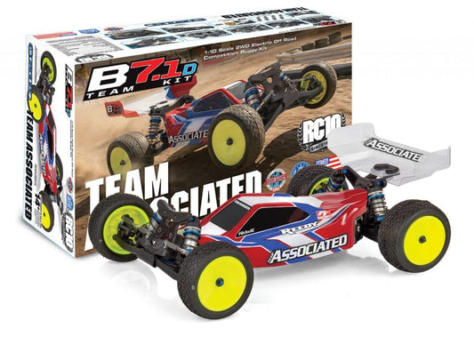 RC10B7.1D Team 1/10 2WD Electric Buggy Kit (Dirt & Clay Version)