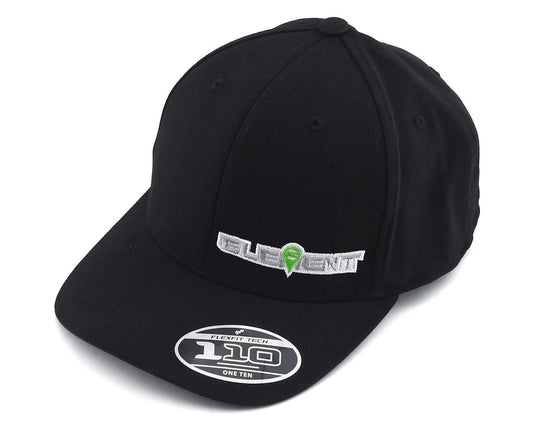 Curved Bill Snapback Hat (Black)
