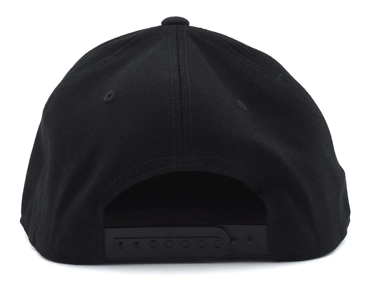 Curved Bill Snapback Hat (Black)