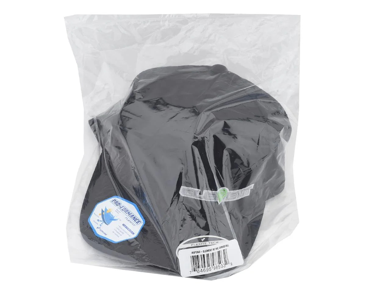 Curved Bill Snapback Hat (Black)