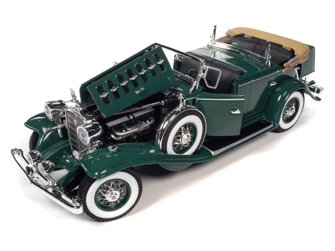 1/18 1932 Cadillac V16 Phaeton - Dark Green