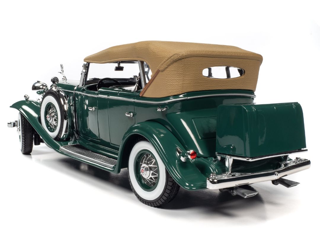 1/18 1932 Cadillac V16 Phaeton - Dark Green