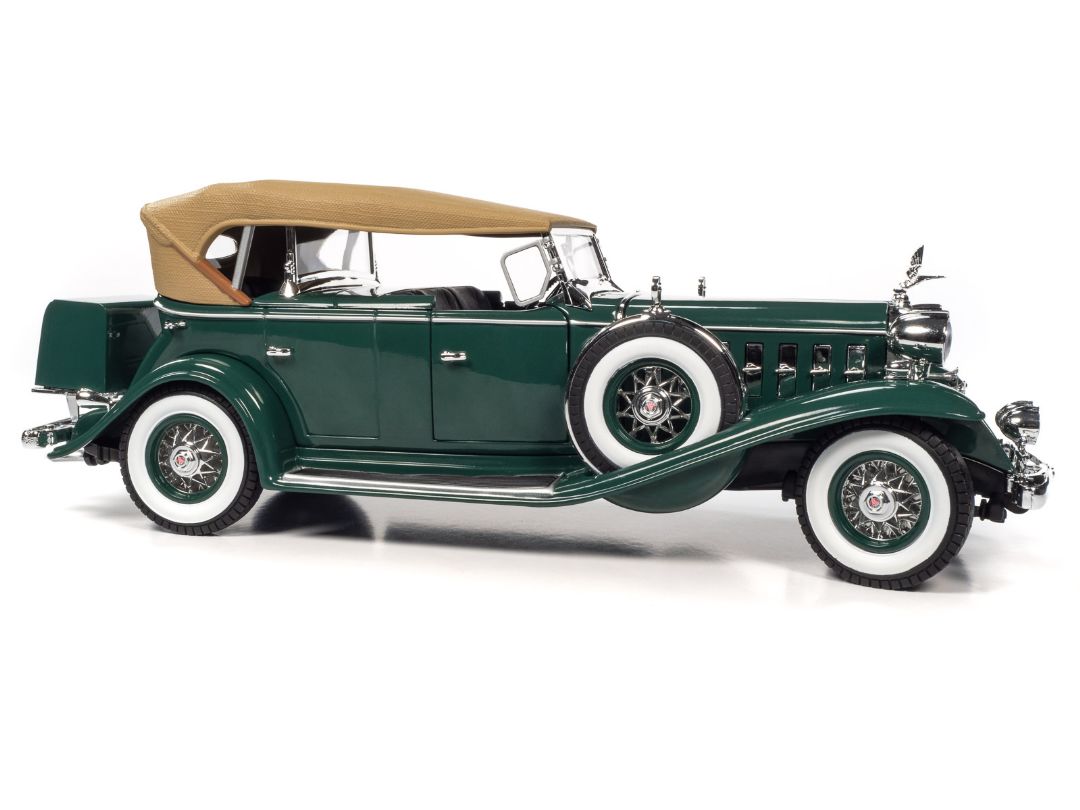 1/18 1932 Cadillac V16 Phaeton - Dark Green