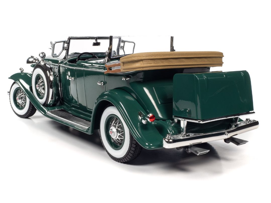 1/18 1932 Cadillac V16 Phaeton - Dark Green