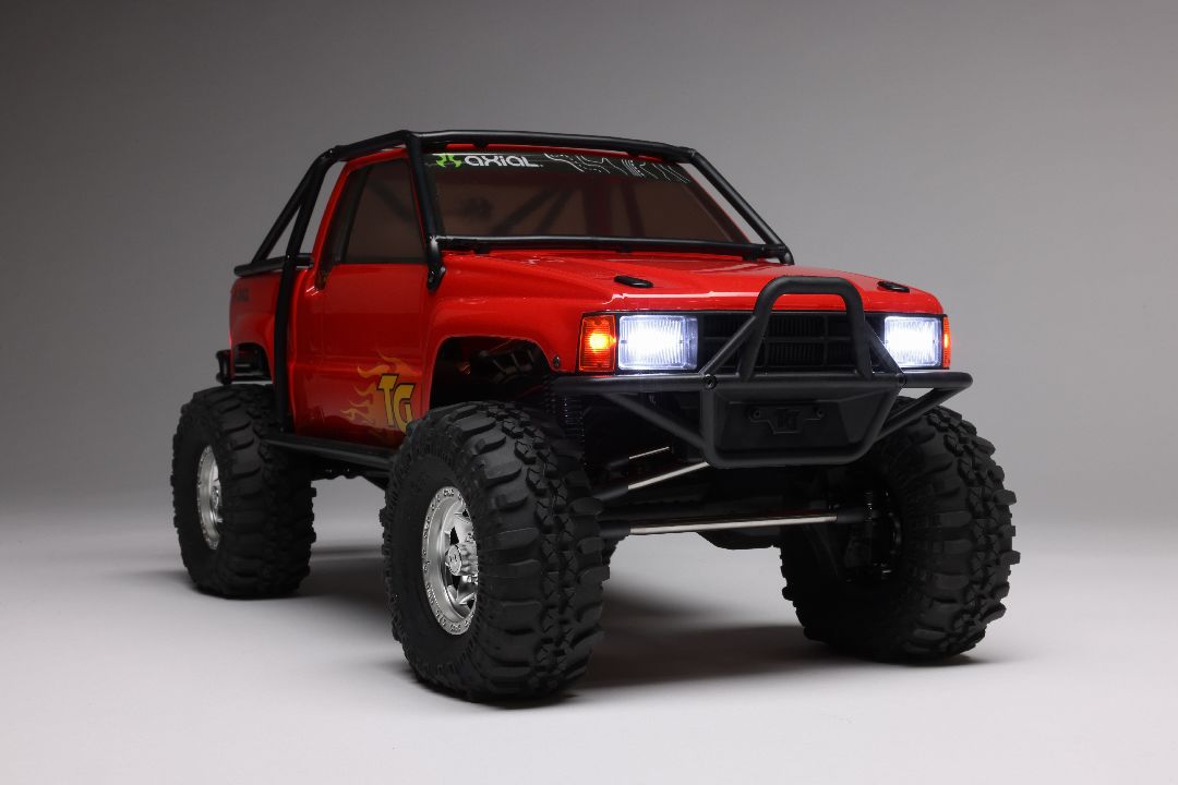 1/10 SCX10 III 1987 Toyota SR5 Brushed 4x4 RTR - Red